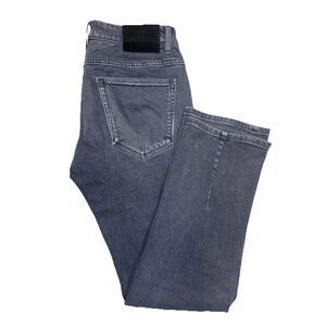 Neuw Lou Straight Jeans Men 31x32 Gray Wash Stretch Denim